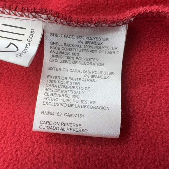 Atlanta Falcons Jacket Mens Large NFL Football Softshell Full Zip GIII Apparel - Picture 4 of 15